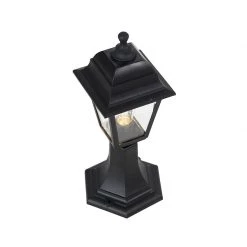 QAZQA Klassische Außenstange schwarz 44 cm IP44 - Hauptstadt -Outdoor Lights Store 1616 103214 7