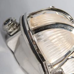 QAZQA Retro Wandleuchte Chrom 23 cm IP44 - Nautica 1 oval 17 QAZQA Retro Wandleuchte Chrom 23 cm IP44 - Nautica 1 oval -Outdoor Lights Store 1710 91851 3