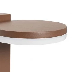 QAZQA Moderne staande buitenlamp roestbruin 50 cm incl. LED IP44 - Esmee 16 QAZQA Moderne staande buitenlamp roestbruin 50 cm incl. LED IP44 - Esmee -Outdoor Lights Store 2075 105210 1