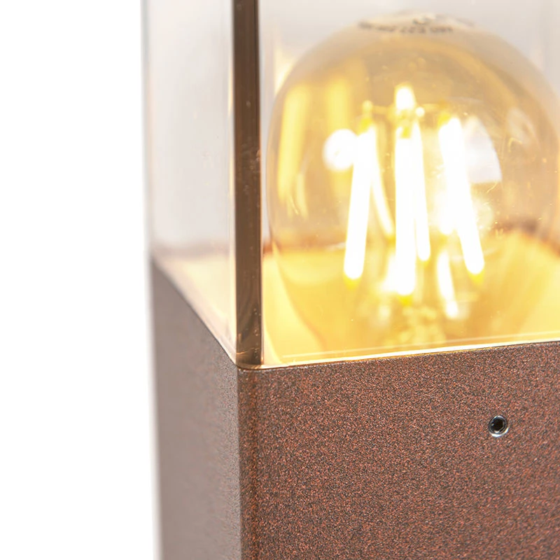 QAZQA Industrielle Außenstehleuchte 70 cm rostbraun IP44 - Dänemark 8 QAZQA Industrielle Außenstehleuchte 70 cm rostbraun IP44 - Dänemark - Image 6