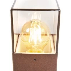 QAZQA Smarte Außenleuchte rostbraun 30 cm inkl. Wifi A60 - Dänemark -Outdoor Lights Store 2511 104608 8