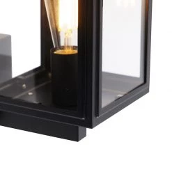 QAZQA Land Wandleuchte schwarz IP44 - Sutton Up 18 QAZQA Land Wandleuchte schwarz IP44 - Sutton Up -Outdoor Lights Store 2527 103474 2