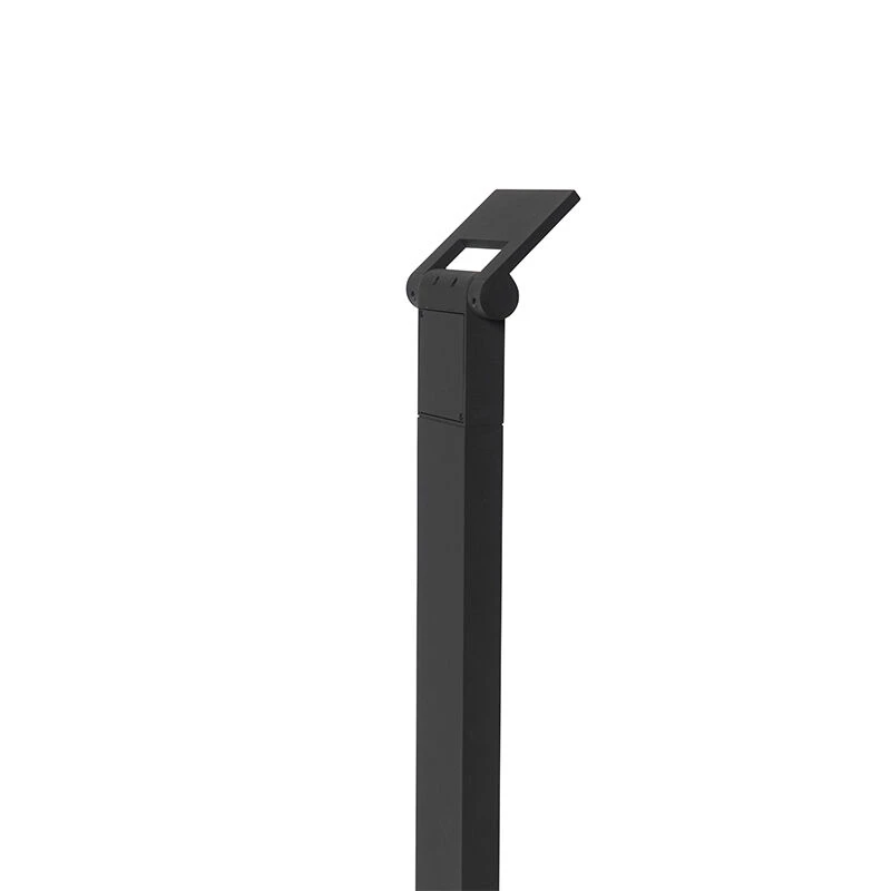 QAZQA Moderner Außenmast grau inkl. LED IP54 - Zane 12 QAZQA Moderner Außenmast grau inkl. LED IP54 - Zane - Image 10