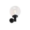 QAZQA Außenwandleuchte schwarz mit Kunststoff IP44 Edelstahl - Sfera 2 QAZQA Außenwandleuchte schwarz mit Kunststoff IP44 Edelstahl - Sfera -Outdoor Lights Store 2654 102981 0