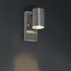 QAZQA Außenwandleuchte Stahl IP44 mit Hell-Dunkel-Sensor - Solo -Outdoor Lights Store 2763 93923 0