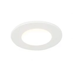 QAZQA Einbauspot weiß inkl. LED 350 Lumen 3000K 5W IP65 - Blanca