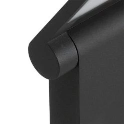 QAZQA Moderner Außenmast grau inkl. LED IP54 - Zane 23 QAZQA Moderner Außenmast grau inkl. LED IP54 - Zane -Outdoor Lights Store 4061 103924 7