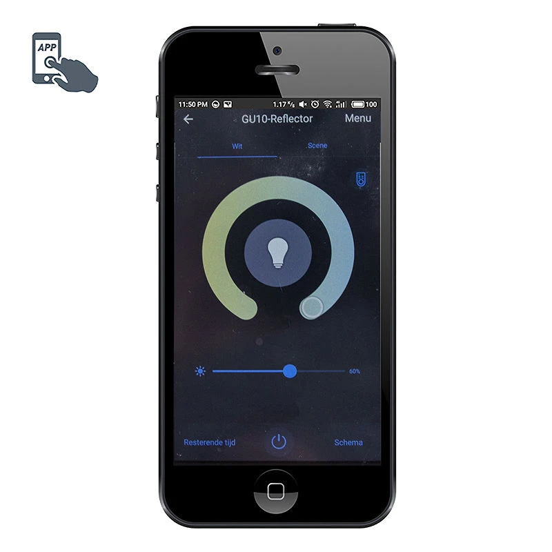 QAZQA Smart buiten grondspot zwart verstelbaar incl. Wifi GU10 - Delux 15 QAZQA Smart buiten grondspot zwart verstelbaar incl. Wifi GU10 - Delux - Image 13