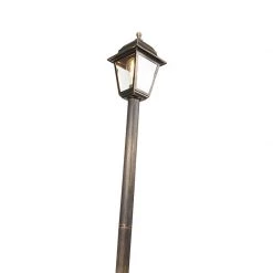 QAZQA Klassische Laterne Antikgold 122 cm IP44 - Hauptstadt 24 QAZQA Klassische Laterne Antikgold 122 cm IP44 - Hauptstadt -Outdoor Lights Store 5121 103217 9