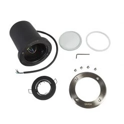 QAZQA Set mit 5 Außenbodenspots Edelstahl IP65 - Delux -Outdoor Lights Store 6993 95600 7