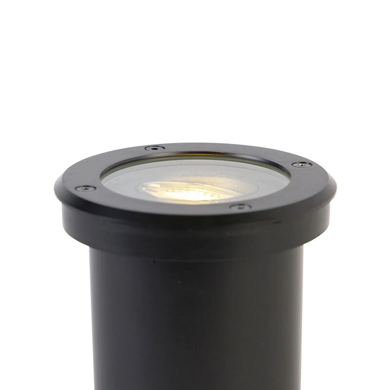 QAZQA Smart buiten grondspot zwart verstelbaar incl. Wifi GU10 - Delux 8 QAZQA Smart buiten grondspot zwart verstelbaar incl. Wifi GU10 - Delux - Image 6