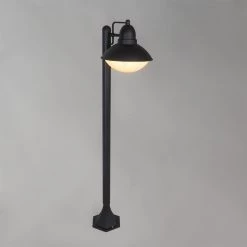 QAZQA Moderne Outdoor-Stange schwarz 100 cm IP44 - Marcel -Outdoor Lights Store 7083 104574 12