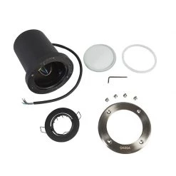 QAZQA Moderner Outdoor-Bodenstrahler Stahl verstellbar IP65 - Delux 20 QAZQA Moderner Outdoor-Bodenstrahler Stahl verstellbar IP65 - Delux -Outdoor Lights Store 7315 90969 7