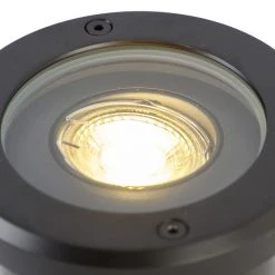 QAZQA Smart buiten grondspot zwart verstelbaar incl. Wifi GU10 - Delux 23 QAZQA Smart buiten grondspot zwart verstelbaar incl. Wifi GU10 - Delux -Outdoor Lights Store 7399 106207 6