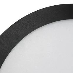 QAZQA Deckenleuchte schwarz 30 cm inkl. LED 3-stufig dimmbar IP44 - Steve -Outdoor Lights Store 7756 102738 3