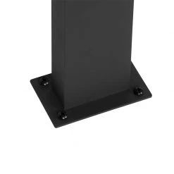 QAZQA Moderner Außenmast grau inkl. LED IP54 - Zane 26 QAZQA Moderner Außenmast grau inkl. LED IP54 - Zane -Outdoor Lights Store 8009 103924 10