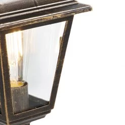 QAZQA Klassische Laterne Antikgold 122 cm IP44 - Hauptstadt 18 QAZQA Klassische Laterne Antikgold 122 cm IP44 - Hauptstadt -Outdoor Lights Store 8139 103217 3