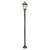 QAZQA Klassische Außenleuchte schwarz 170cm IP44 - New Orleans 1 -Outdoor Lights Store 8411 91576 0