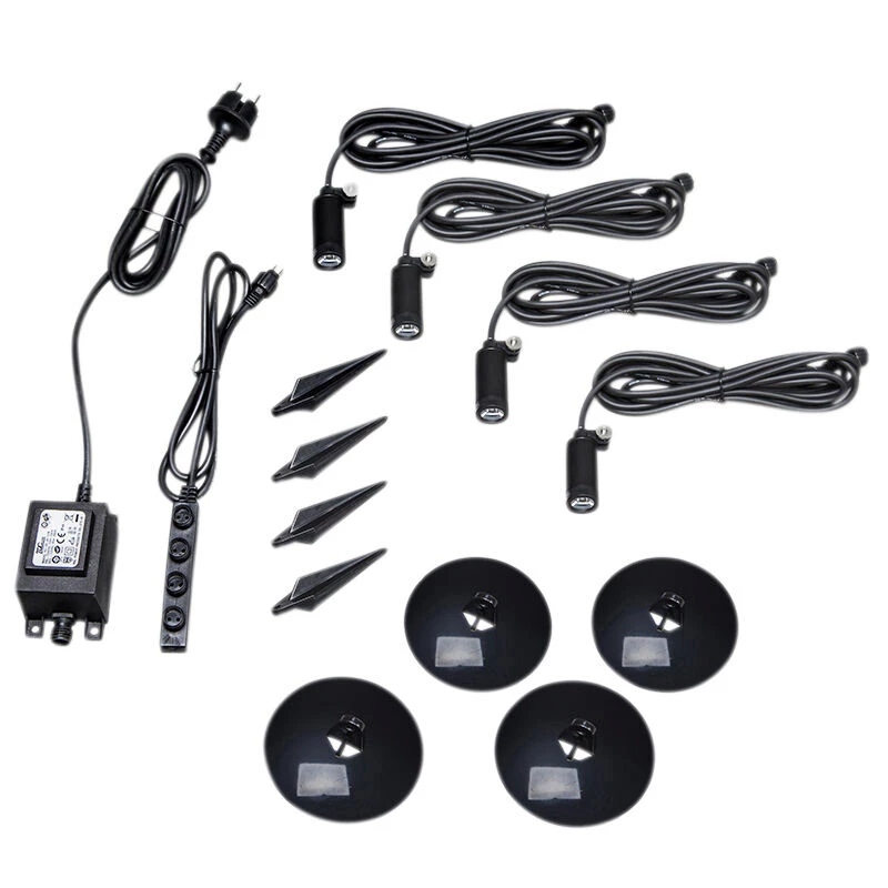 QAZQA Set mit 4 Pin-Spots inkl. LED IP68 - Garly 8 QAZQA Set mit 4 Pin-Spots inkl. LED IP68 - Garly - Image 6