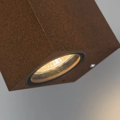 QAZQA 2er Set Industrie Wandleuchten rostbraun IP44 - Baleno II -Outdoor Lights Store 8566 96090 2