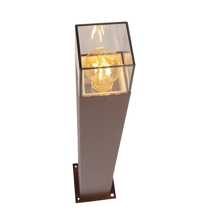 QAZQA Industrielle Außenstehleuchte 70 cm rostbraun IP44 - Dänemark 7 QAZQA Industrielle Außenstehleuchte 70 cm rostbraun IP44 - Dänemark - Image 5