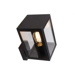 QAZQA Land Wandleuchte schwarz IP44 - Sutton Up 26 QAZQA Land Wandleuchte schwarz IP44 - Sutton Up -Outdoor Lights Store 8895 103474 10