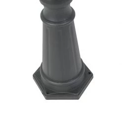 QAZQA Ländliche Außenlampe schwarz 3-Flammig IP44 - Guardado -Outdoor Lights Store 9200 95202 5