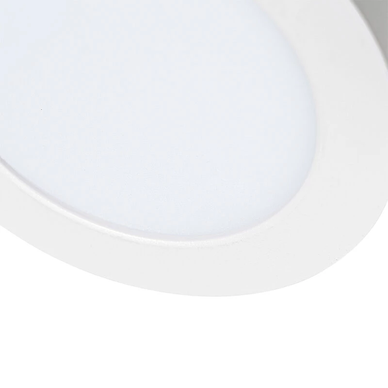 QAZQA Einbau- oder Aufbaustrahler weiß 14 cm inkl. LED 3 Stufen dimmbar bis warm - Trans 6 QAZQA Einbau- oder Aufbaustrahler weiß 14 cm inkl. LED 3 Stufen dimmbar bis warm - Trans - Image 4