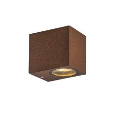 QAZQA Industrielle Wandleuchte rostbraun IP44 - Baleno I.