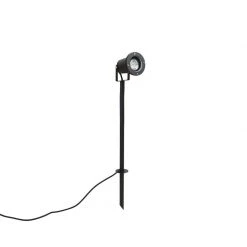 QAZQA Spike Spot schwarz 40 cm inkl. Kabel und Stecker IP44 - Basic 22 QAZQA Spike Spot schwarz 40 cm inkl. Kabel und Stecker IP44 - Basic -Outdoor Lights Store 9450 102948 9