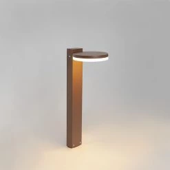 QAZQA Moderne staande buitenlamp roestbruin 50 cm incl. LED IP44 - Esmee 26 QAZQA Moderne staande buitenlamp roestbruin 50 cm incl. LED IP44 - Esmee -Outdoor Lights Store 9675 105210 11